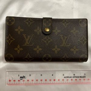 COPY - LOUIS VUITTON Monogram Canvas French Wallet bifold coin bill
